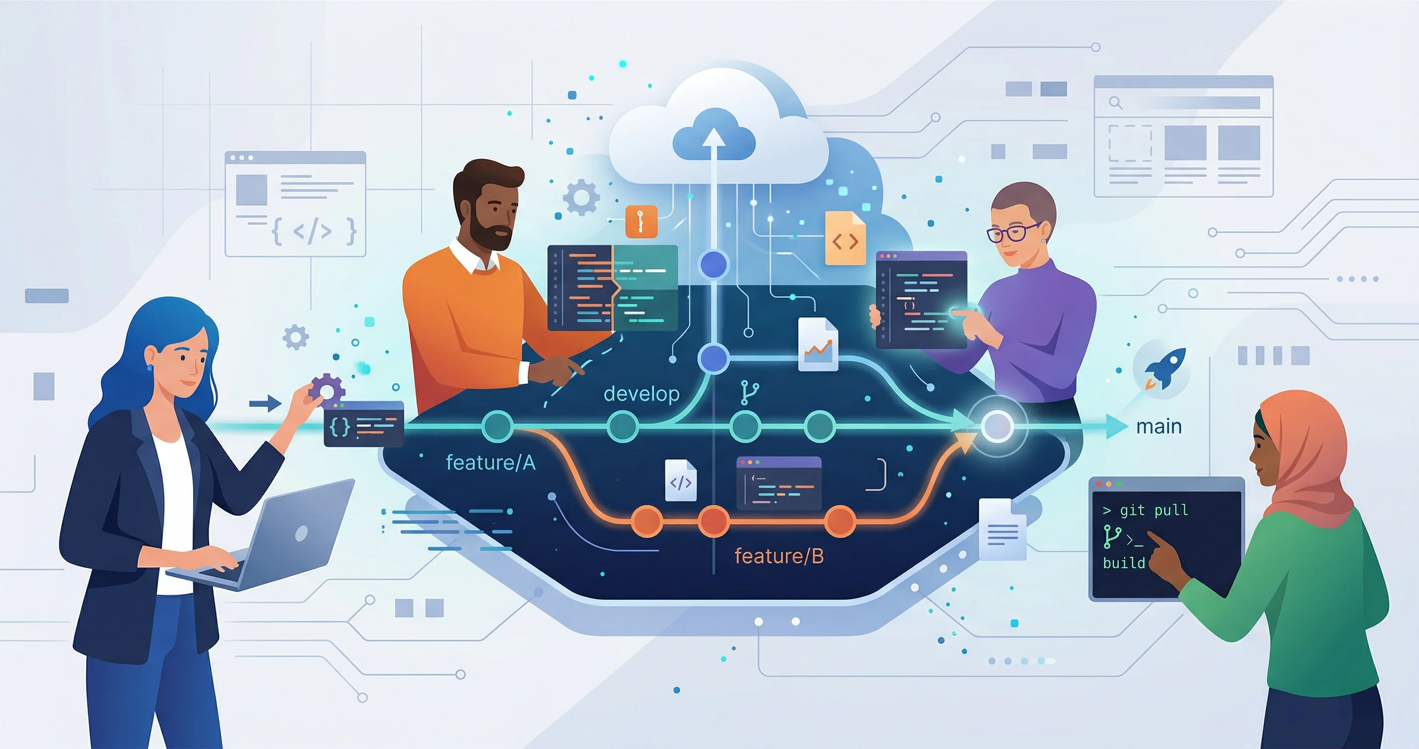 Collaborative Git Workflows